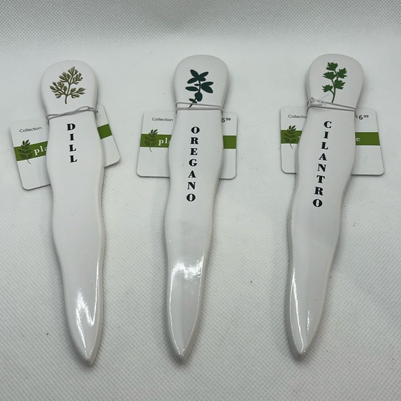 Place and Time, Herb markers, Dill, Cilantro, and Oregano - Picture 1 of 4